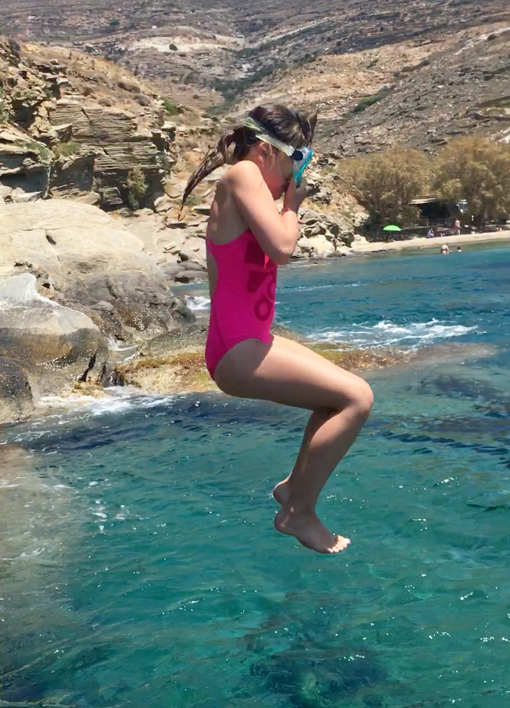 HURRA – JEG HOPPER FRA KLIPPEN!