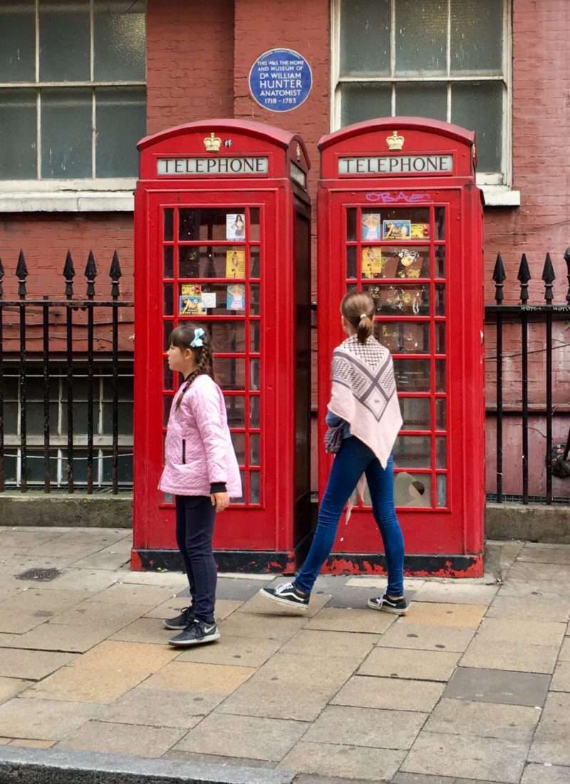 London – nu med hårmodel