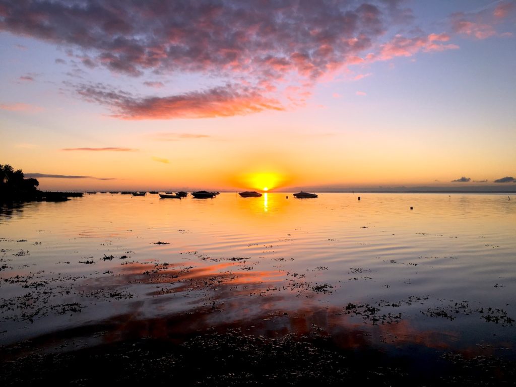 solopgang over lillebælt