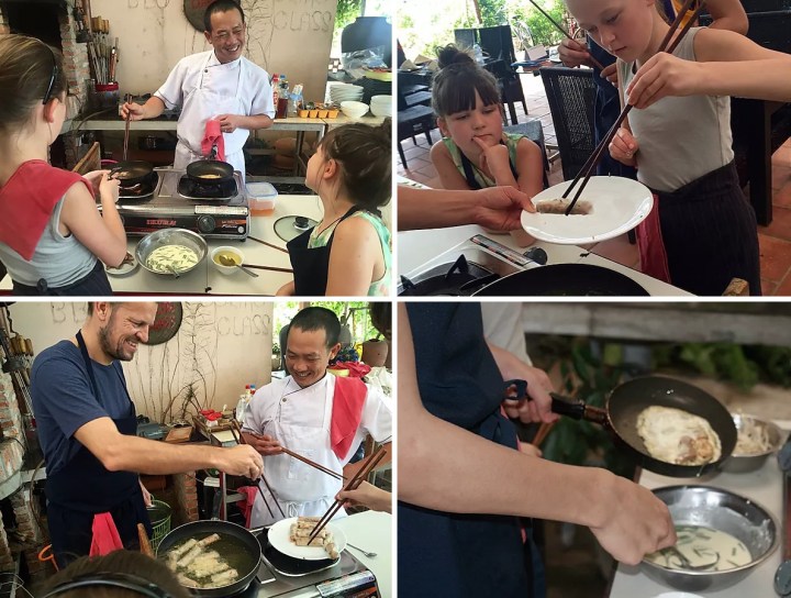 billeder af børn der laver mad på cooking class
