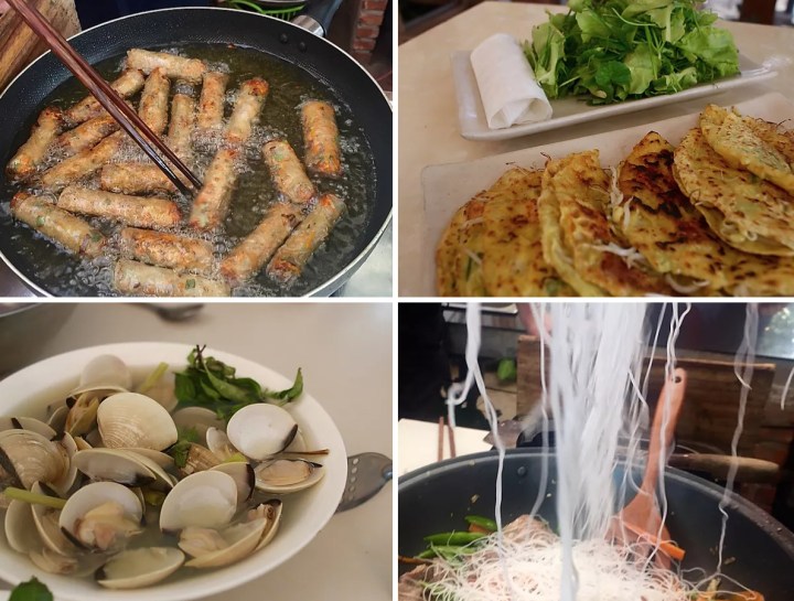 Vietnamesisk mad fra cooking class